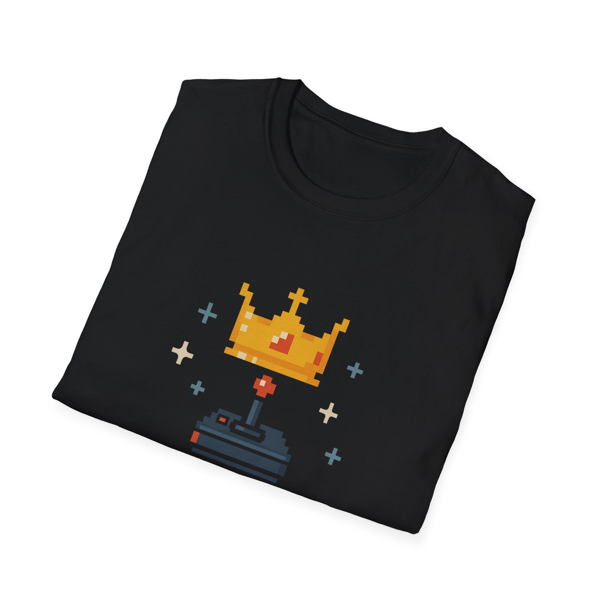 8-Bit Legend Unisex Softstyle T-Shirt | Retro Gaming Tee, Gamer Gift, Birthday Present, Casual Wear, Comic Con T-Shirt