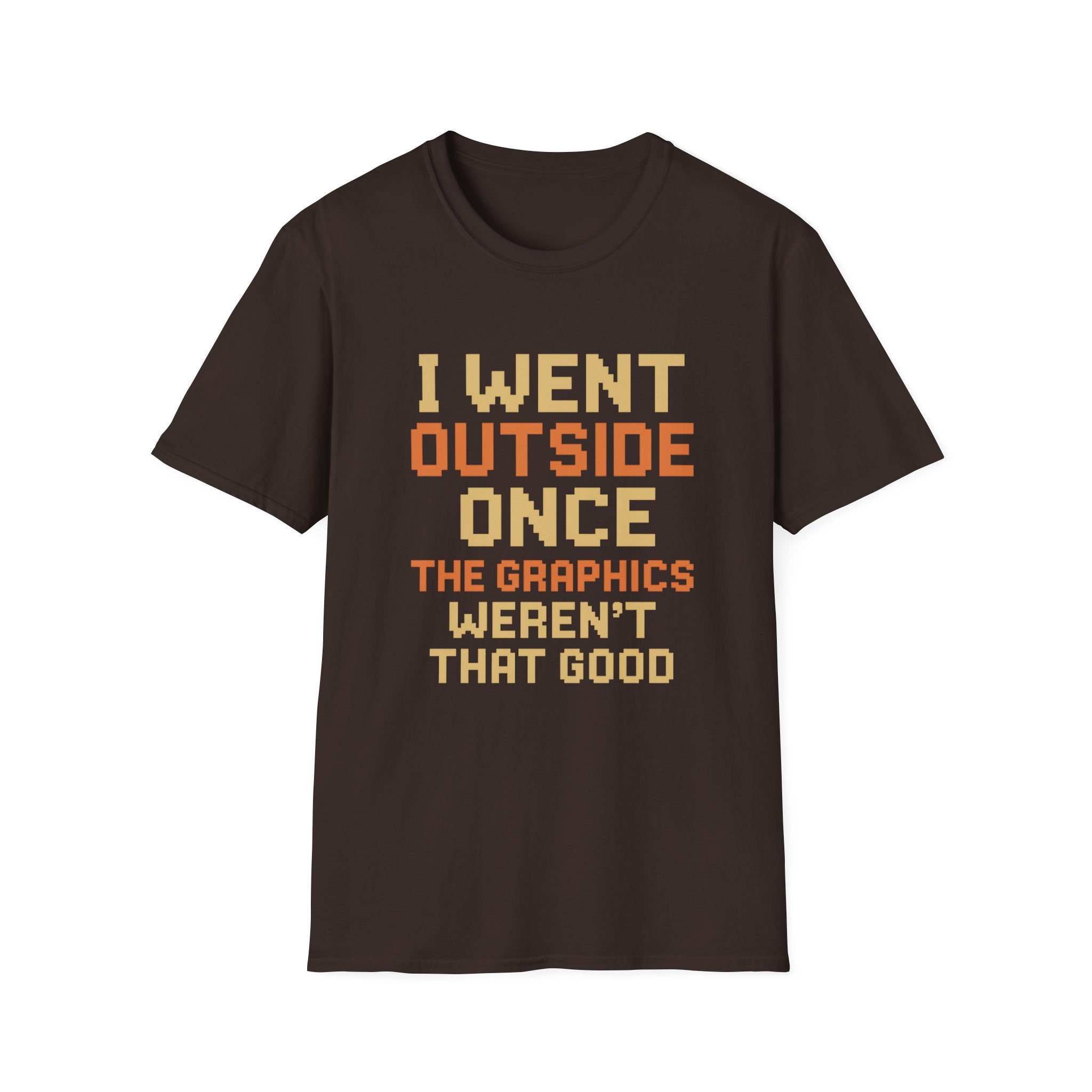 Funny Graphic Unisex T-Shirt - Perfect for Gamers, Casual Wear, Birthday Gifts, Social Events, or Just for Laughs