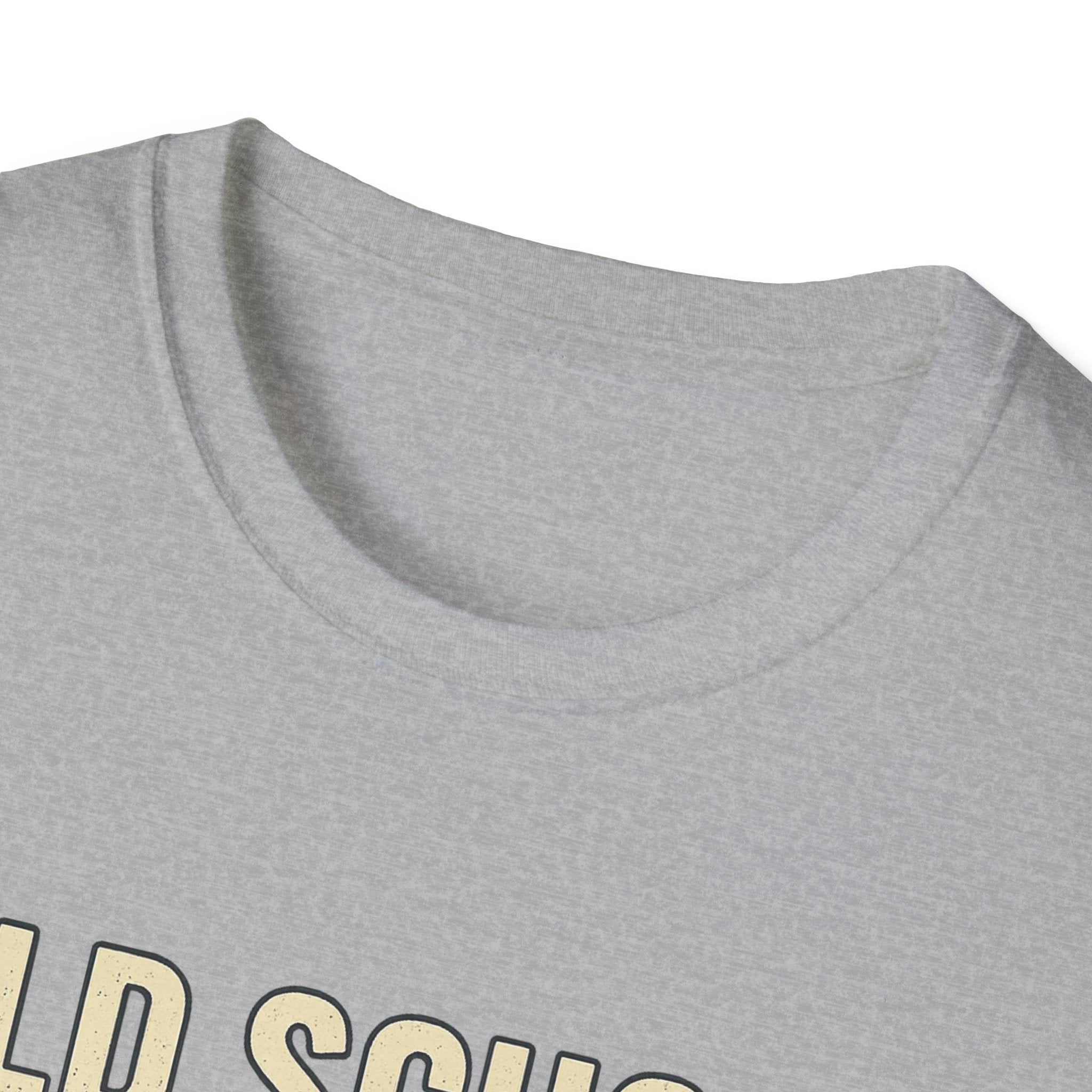 Old School Gamer Unisex Softstyle T-Shirt, Vintage Gamer Tee, Retro Video Game Shirt, Gaming Gift, Nostalgic T-Shirt