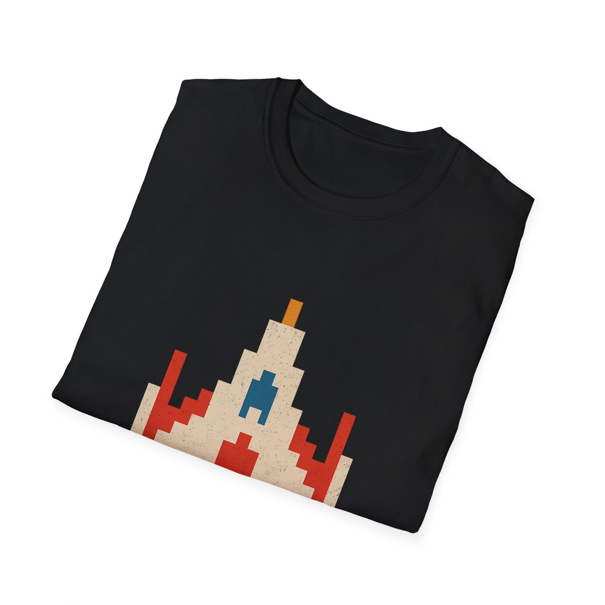 Retro Space Invaders Unisex T-Shirt, Vintage Gaming Shirt, Geeky Apparel, Casual Wear, Great for Gifts