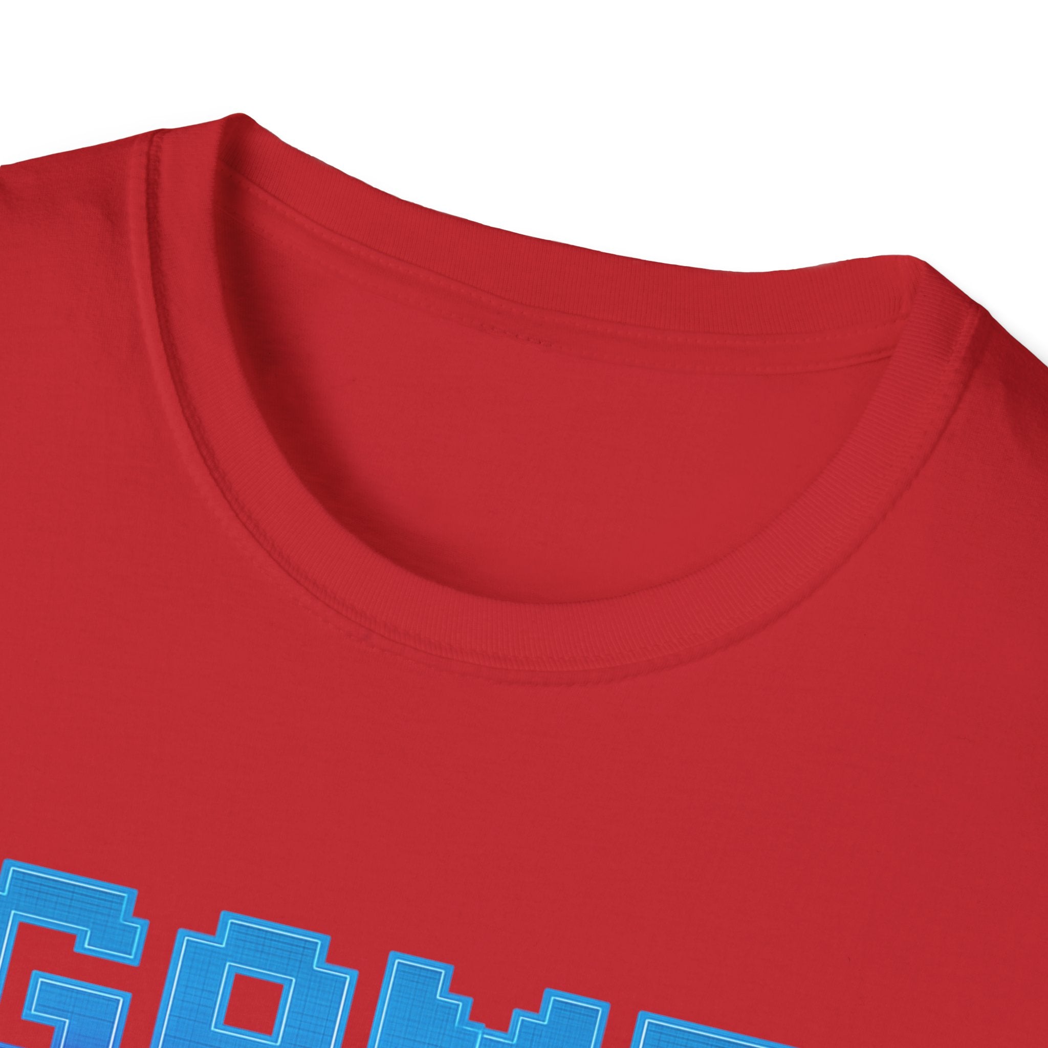 Retro Gamer T-Shirt - Game Over Tee, Unisex Softstyle Shirt, Video Game Apparel, Gamer Gift, Casual Wear, Birthday Present