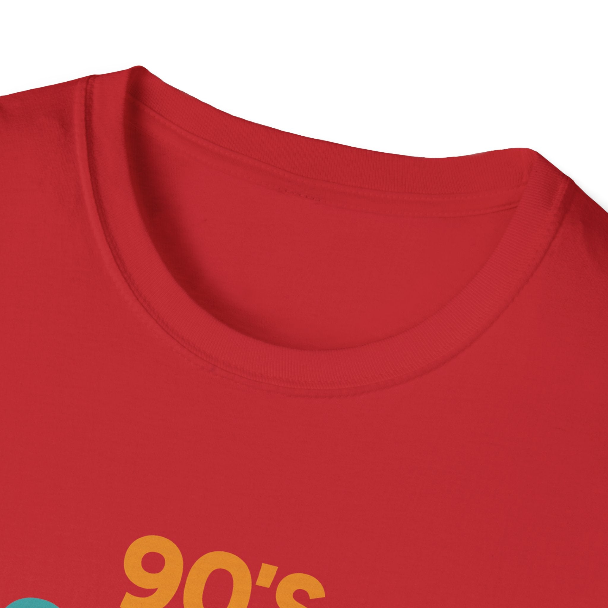 90's Gamer Level Up Unisex Softstyle T-Shirt, Retro Gaming Tee, Gift for Gamers, Nostalgic Apparel, Birthday Present, Casual Wear
