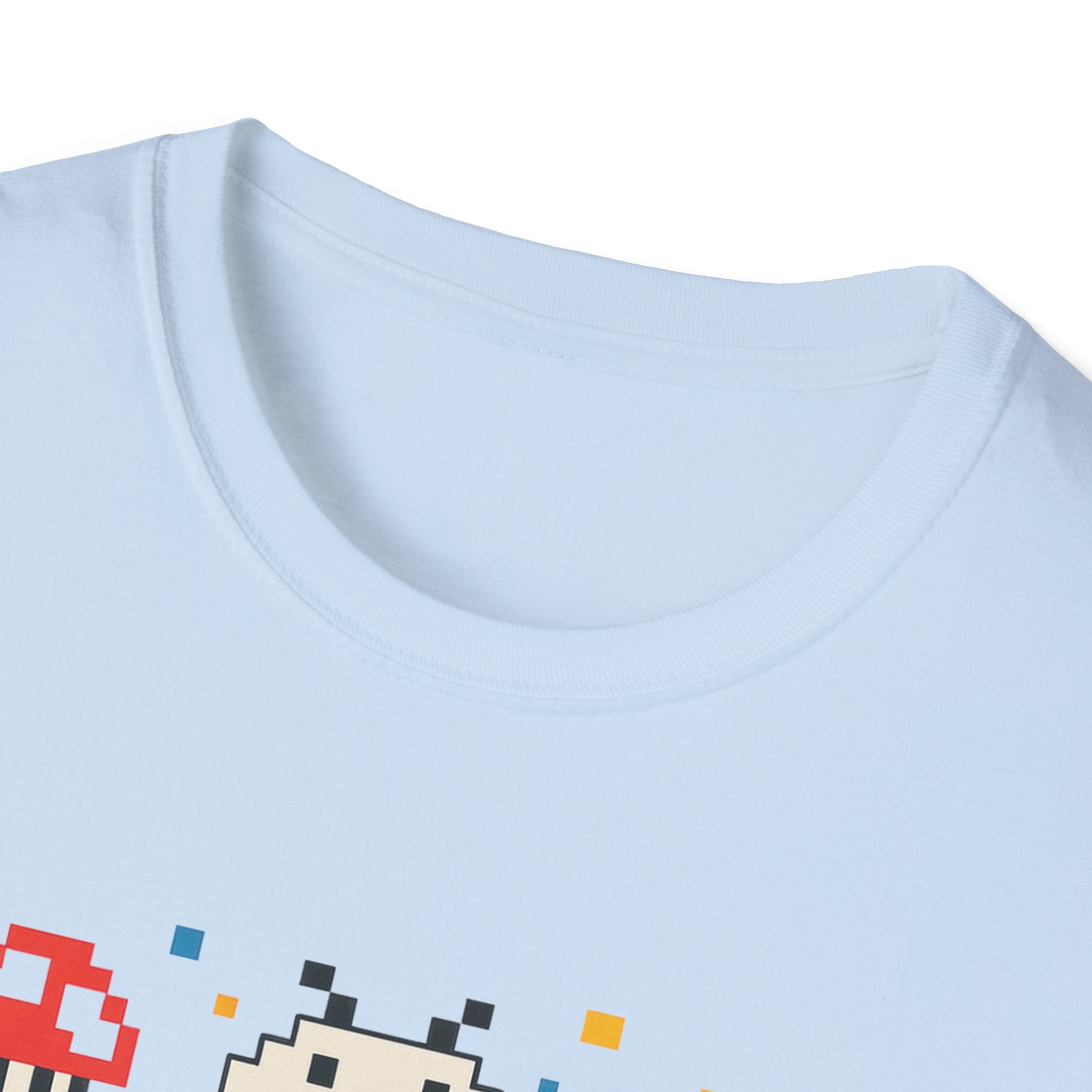 Retro Gamer Unisex T-Shirt, Video Game Tee, Gaming Gift, Fun Shirt for Gamers, Pixel Art T-Shirt, Birthday Gift