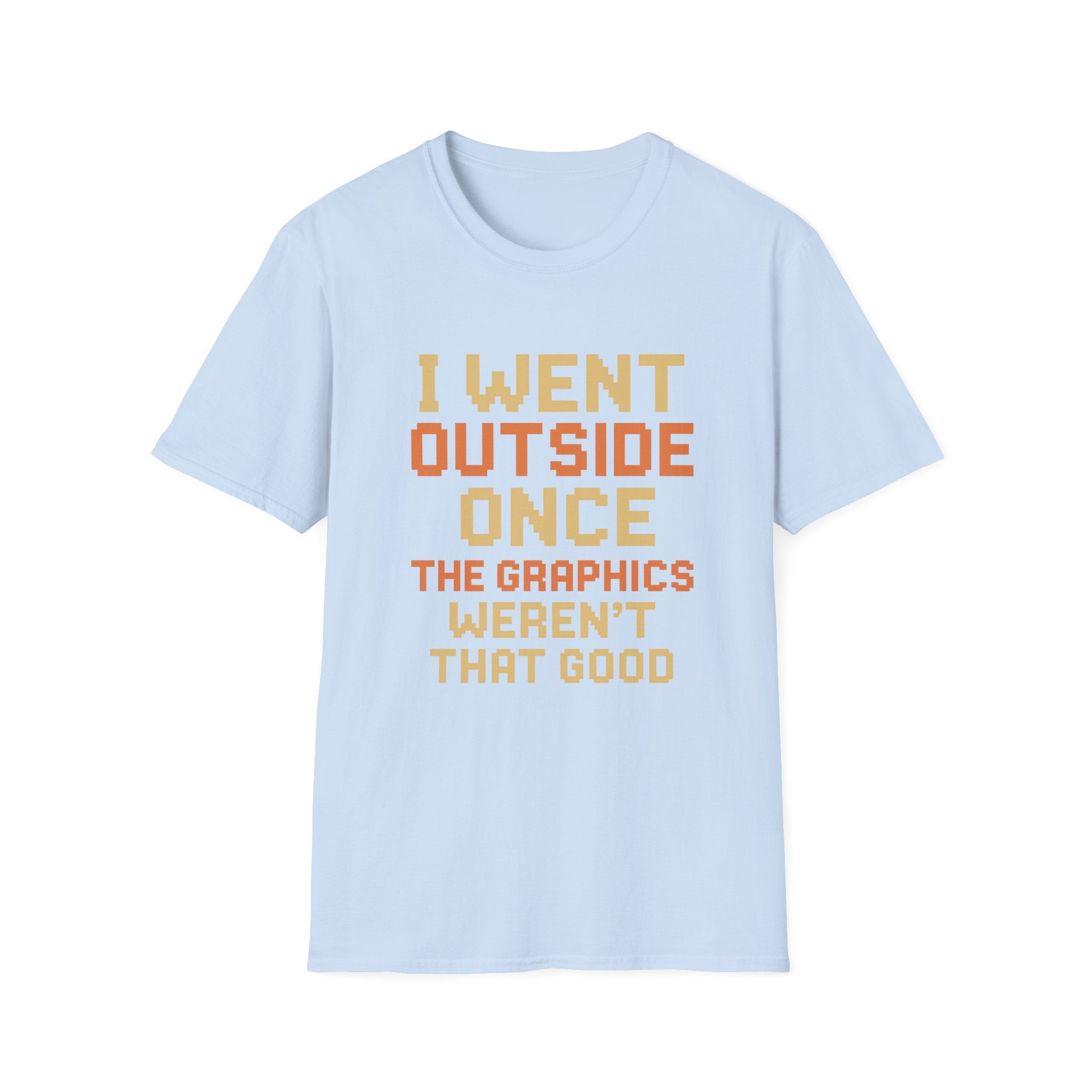 Funny Graphic Unisex T-Shirt - Perfect for Gamers, Casual Wear, Birthday Gifts, Social Events, or Just for Laughs