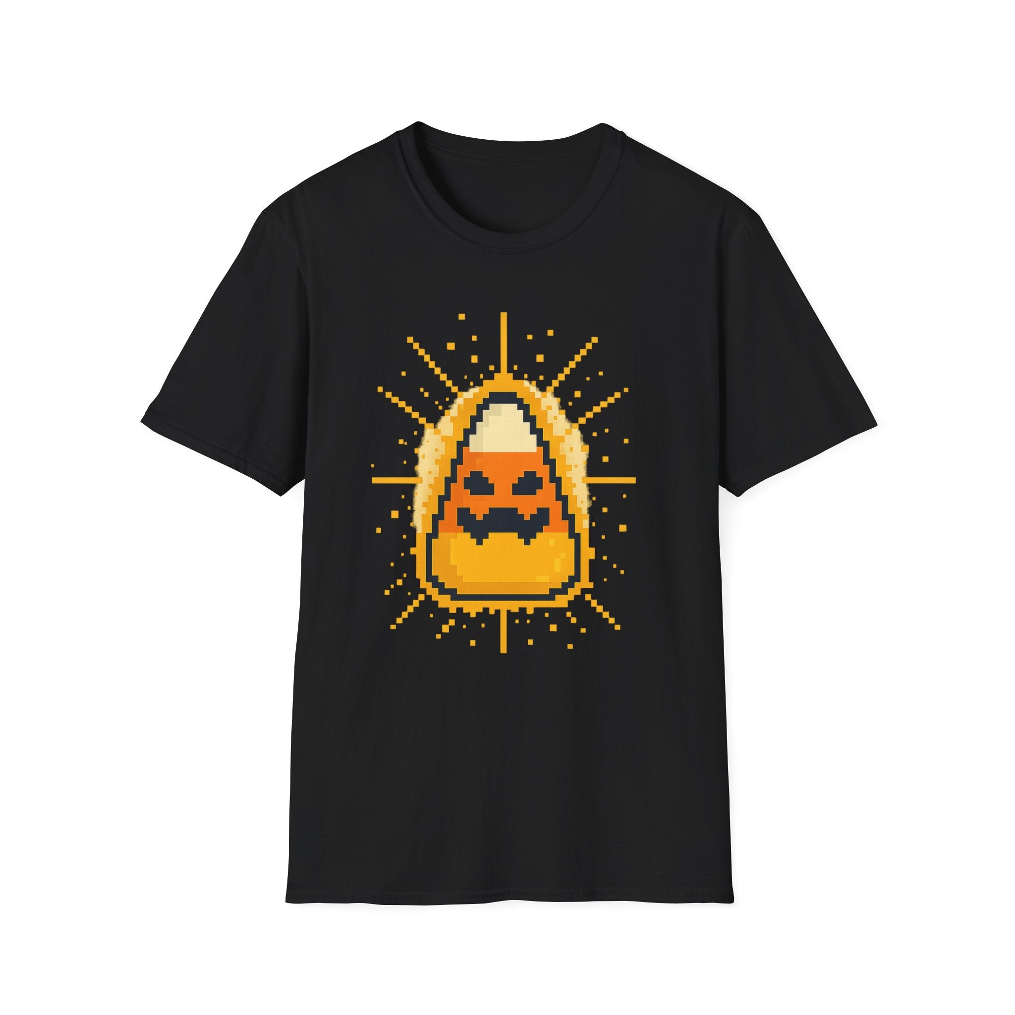 Halloween Pixel Art T-Shirt, Spooky Candy Tee, Unisex Graphic Tee for Fall, Pixelated Pumpkin Shirt, Halloween Party Wear, Trick or [...]