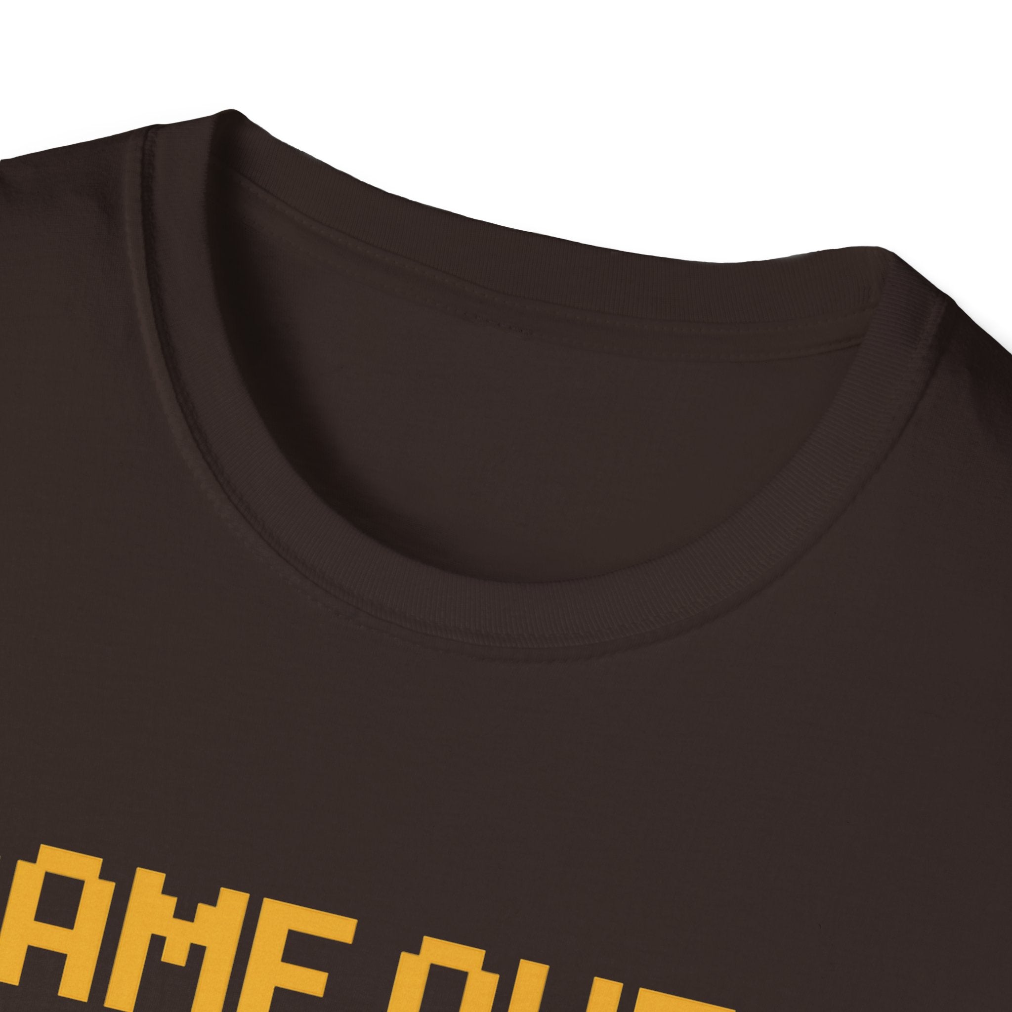 Game Over Vibe Unisex T-Shirt, Fun Gamer Tee, Retro Video Game Shirt, Gift for Gamers, Casual Wear, Everyday Style