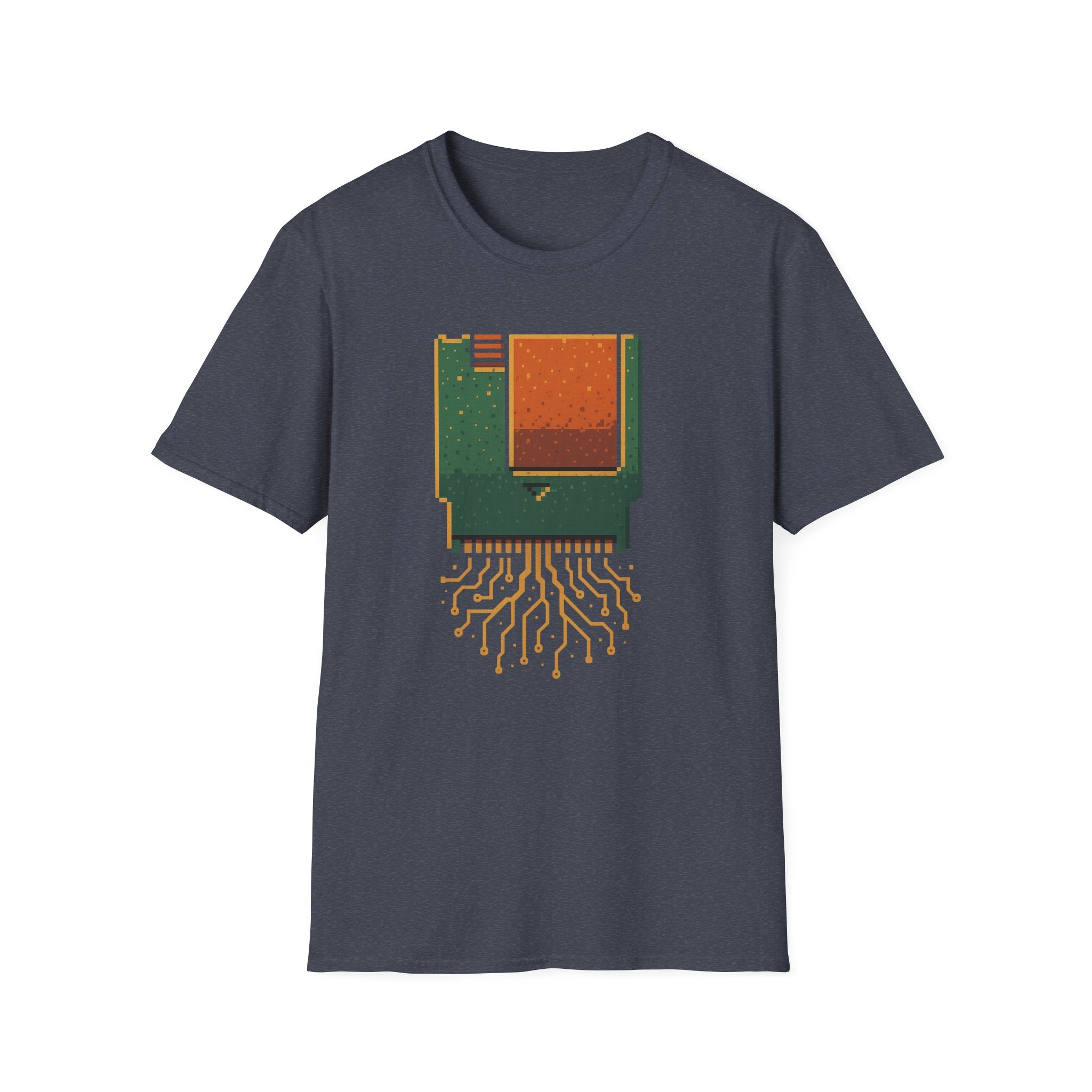 Vintage Tech Graphic Unisex T-Shirt, Retro Style Tee, Gift for Geeks, Computer Lovers, Tech Enthusiasts, Everyday Wear