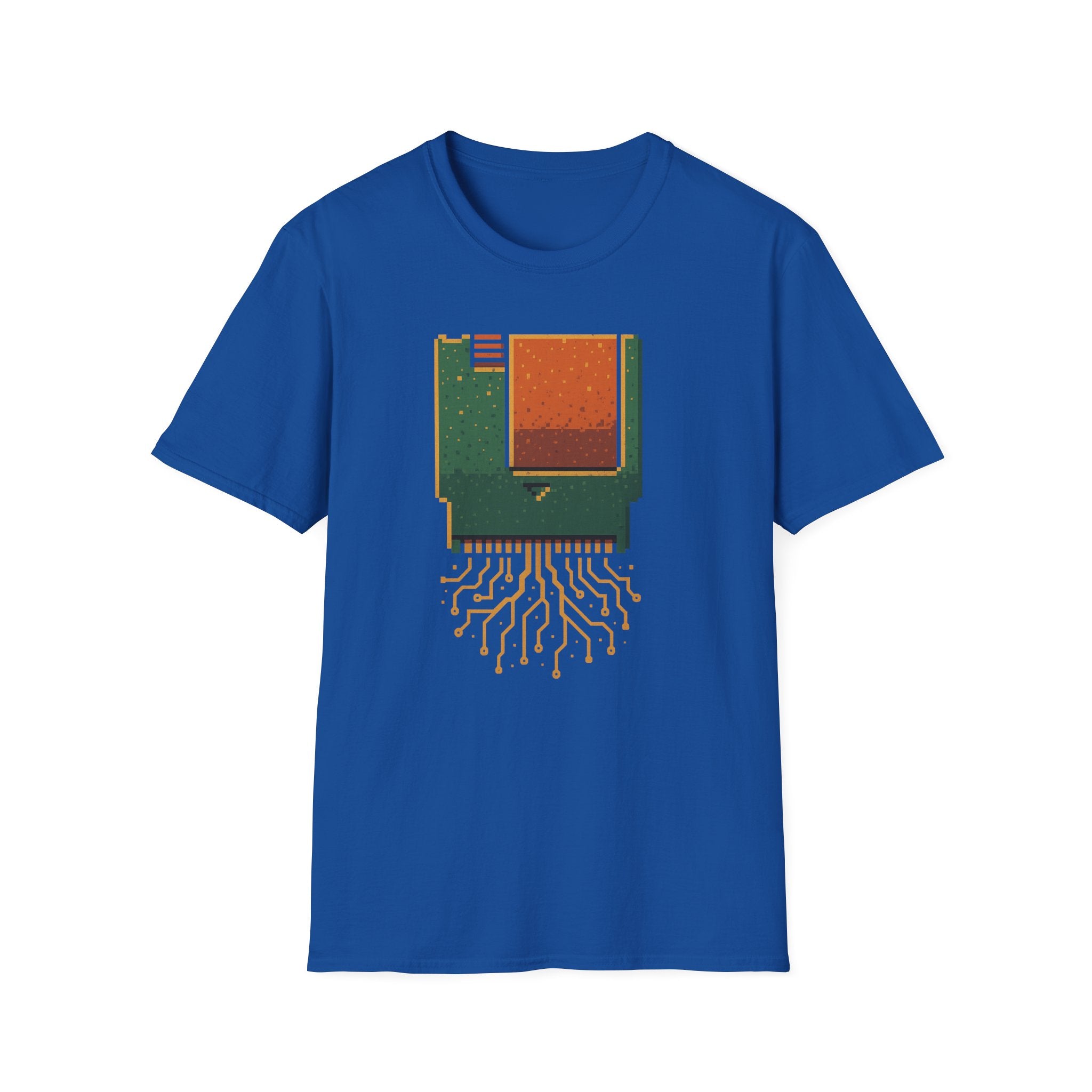 Vintage Tech Graphic Unisex T-Shirt, Retro Style Tee, Gift for Geeks, Computer Lovers, Tech Enthusiasts, Everyday Wear
