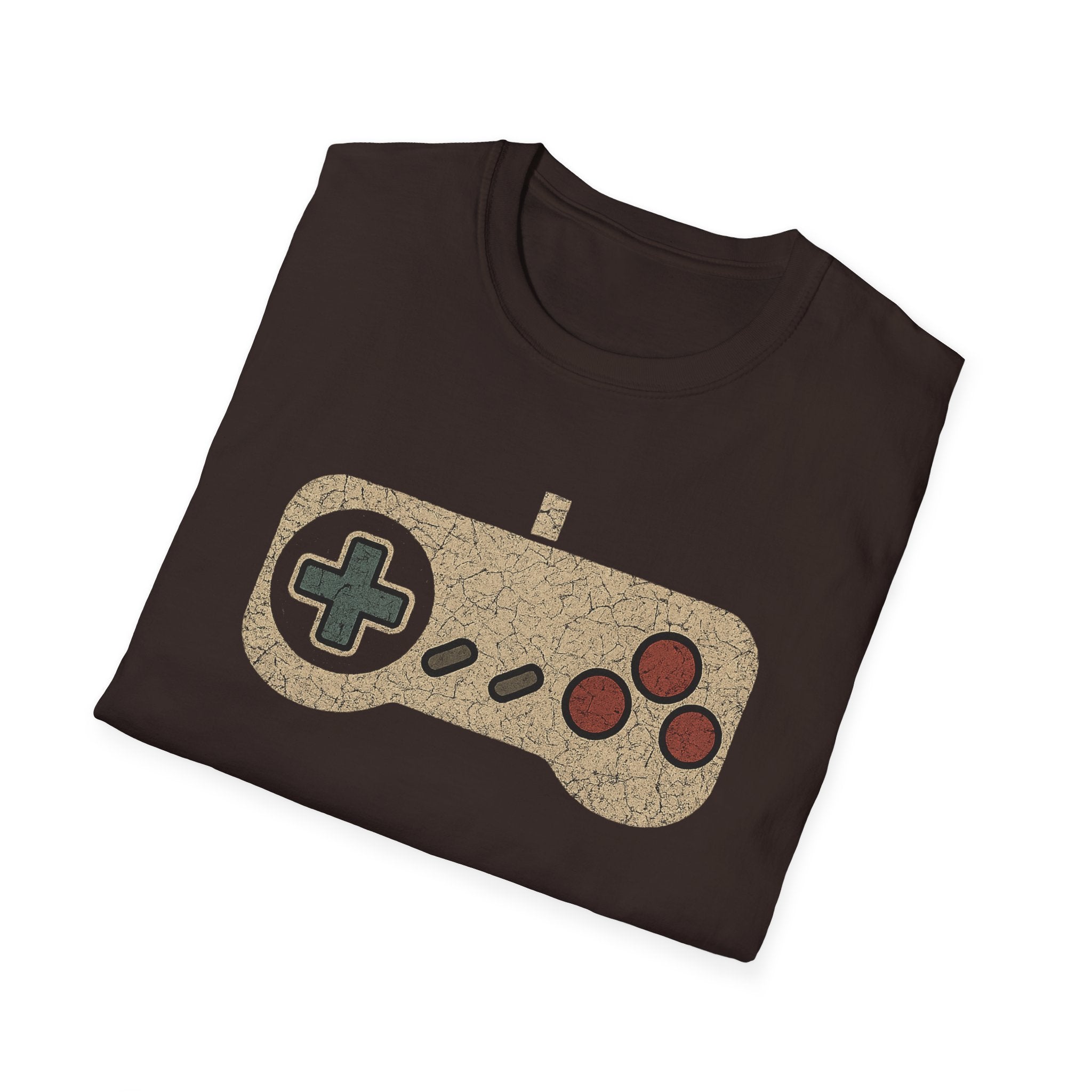 Vintage Gaming Controller T-Shirt, Unisex Tee for Gamers, Retro Video Game Shirt, Gift for Gamers, Casual Statement Tee, Birthday Gift