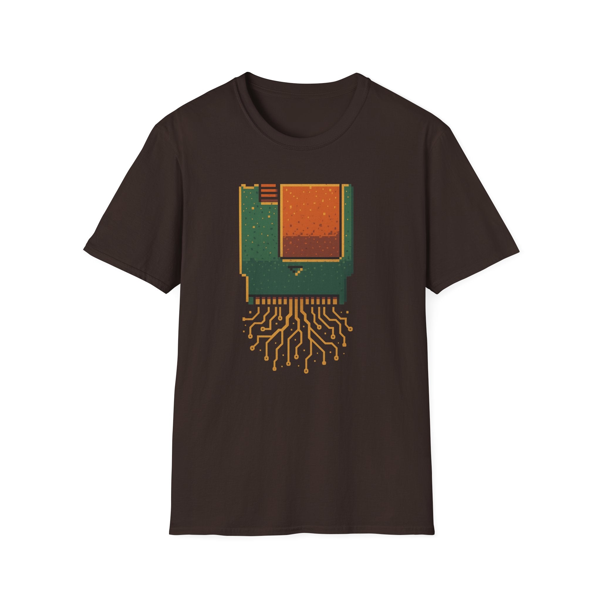 Vintage Tech Graphic Unisex T-Shirt, Retro Style Tee, Gift for Geeks, Computer Lovers, Tech Enthusiasts, Everyday Wear
