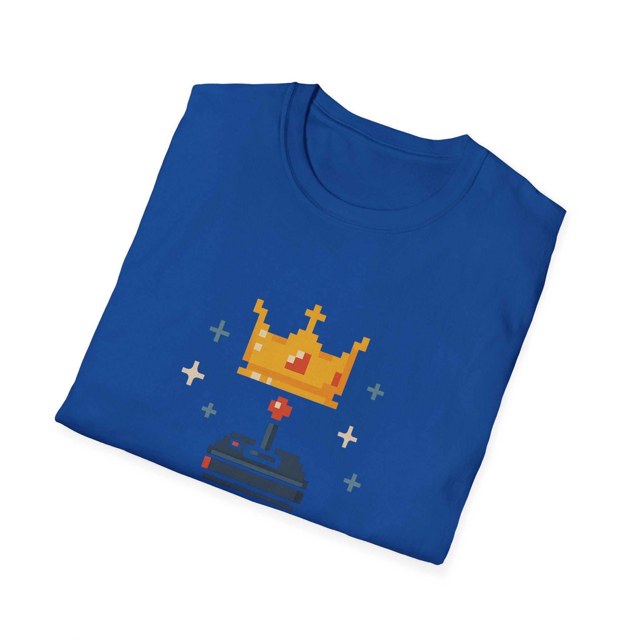 8-Bit Legend Unisex Softstyle T-Shirt | Retro Gaming Tee, Gamer Gift, Birthday Present, Casual Wear, Comic Con T-Shirt