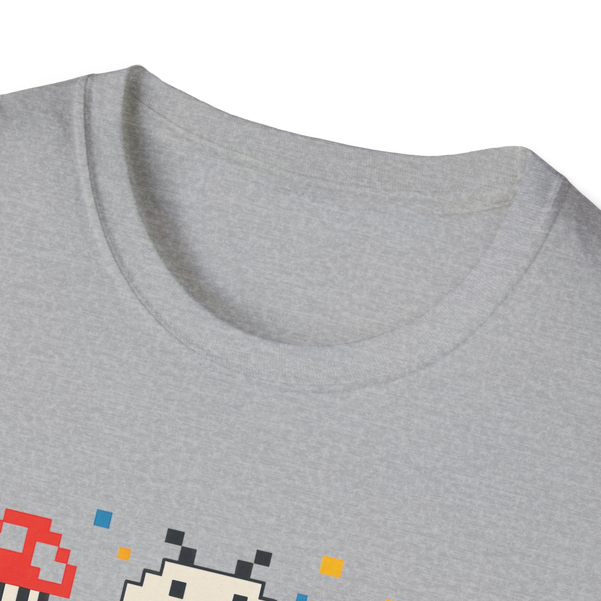 Retro Gamer Unisex T-Shirt, Video Game Tee, Gaming Gift, Fun Shirt for Gamers, Pixel Art T-Shirt, Birthday Gift