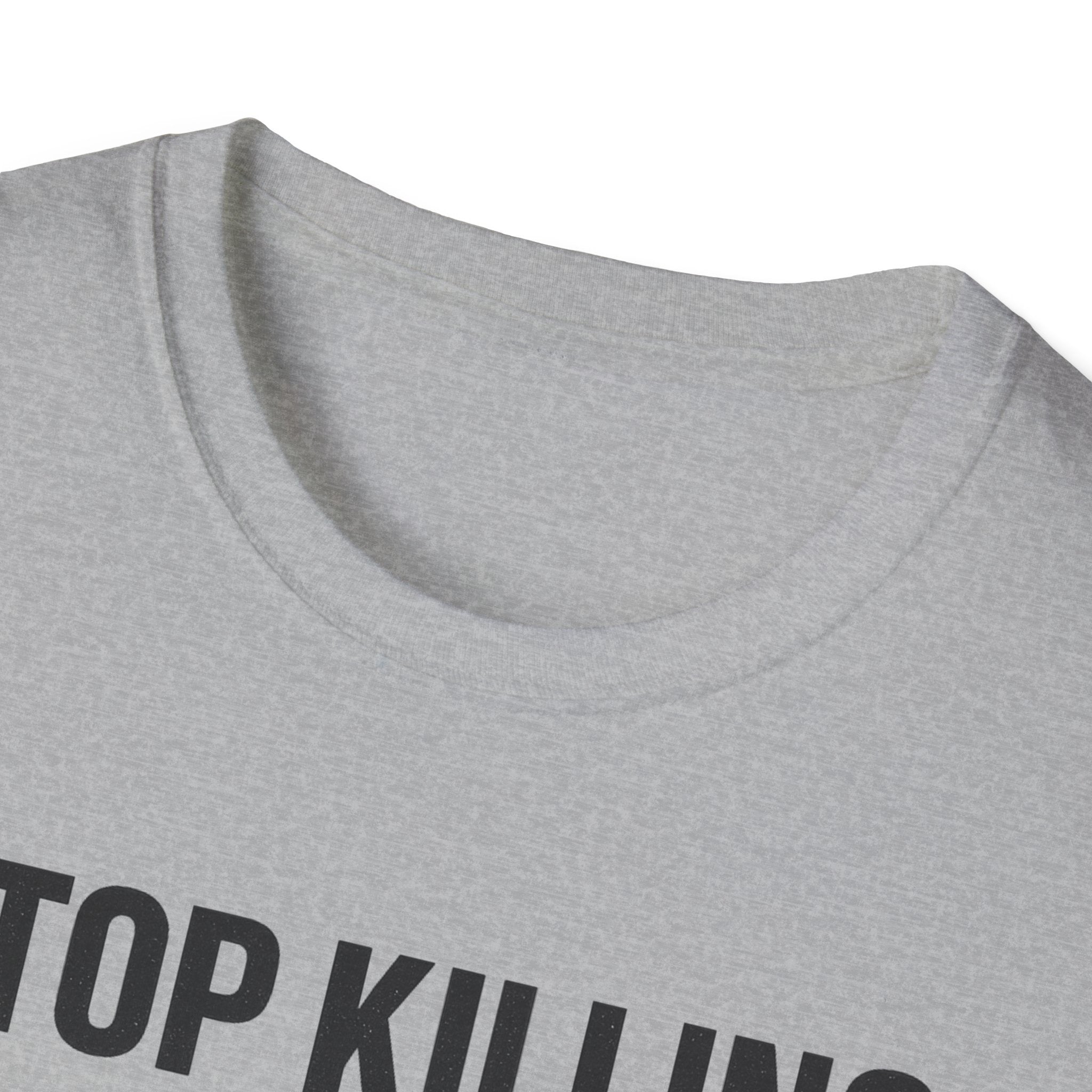Retro Gaming T-Shirt, Stop Killing Games Tee, Gamer Gift, Video Game Apparel, Unisex Softstyle Shirt, Perfect for Birthdays, Holidays