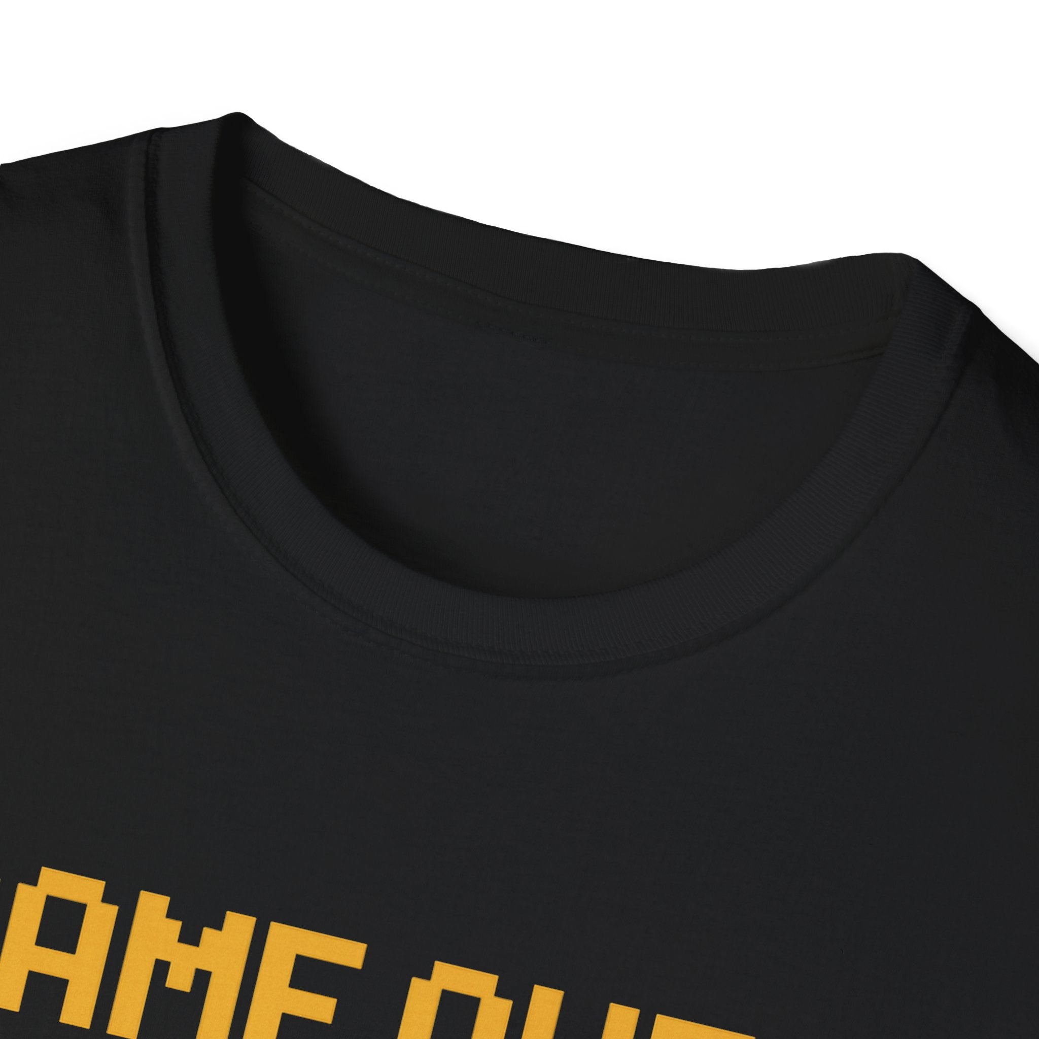 Game Over Vibe Unisex T-Shirt, Fun Gamer Tee, Retro Video Game Shirt, Gift for Gamers, Casual Wear, Everyday Style