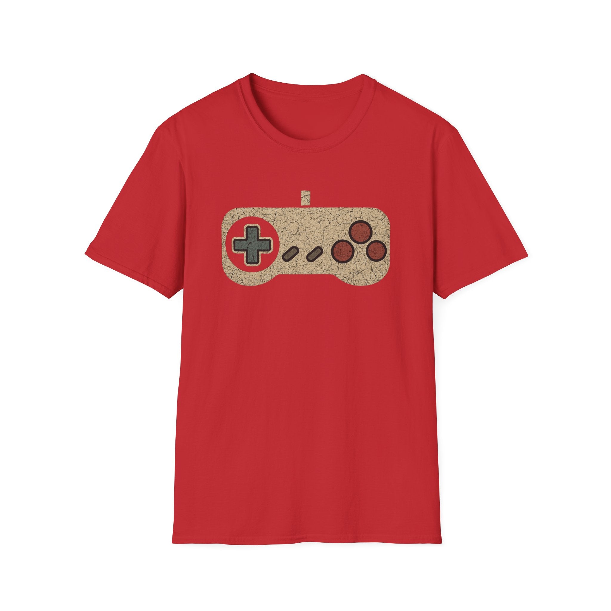 Vintage Gaming Controller T-Shirt, Unisex Tee for Gamers, Retro Video Game Shirt, Gift for Gamers, Casual Statement Tee, Birthday Gift