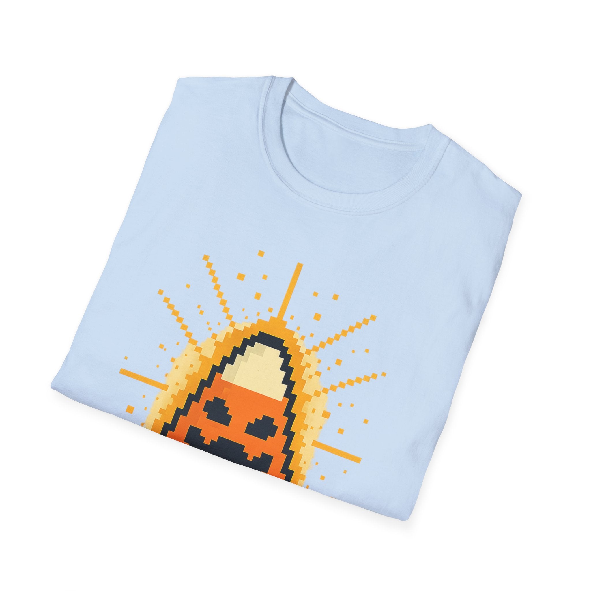 Halloween Pixel Art T-Shirt, Spooky Candy Tee, Unisex Graphic Tee for Fall, Pixelated Pumpkin Shirt, Halloween Party Wear, Trick or [...]