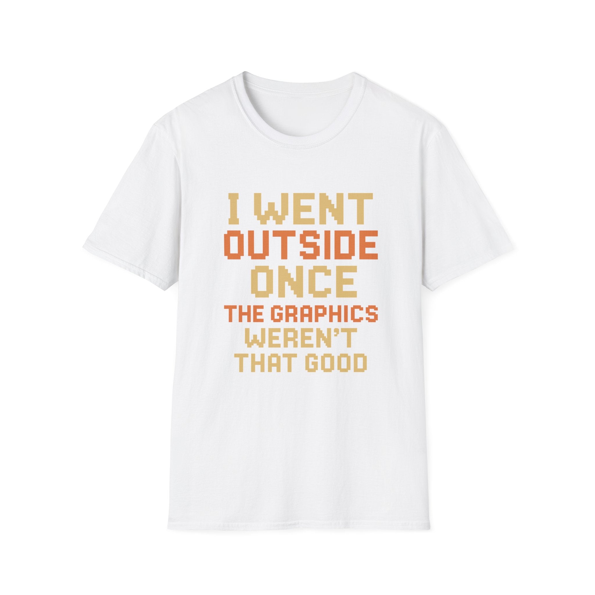 Funny Graphic Unisex T-Shirt - Perfect for Gamers, Casual Wear, Birthday Gifts, Social Events, or Just for Laughs