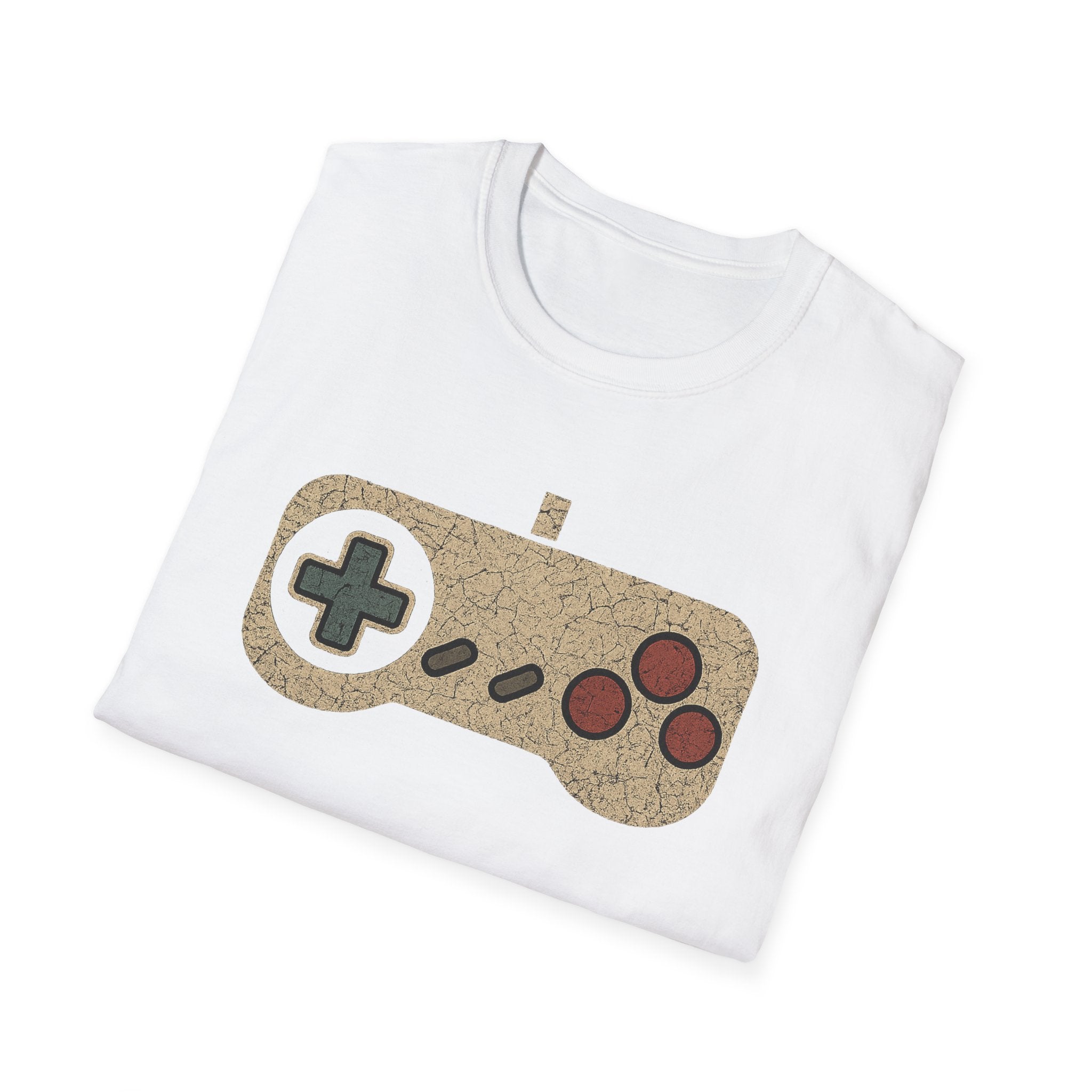 Vintage Gaming Controller T-Shirt, Unisex Tee for Gamers, Retro Video Game Shirt, Gift for Gamers, Casual Statement Tee, Birthday Gift