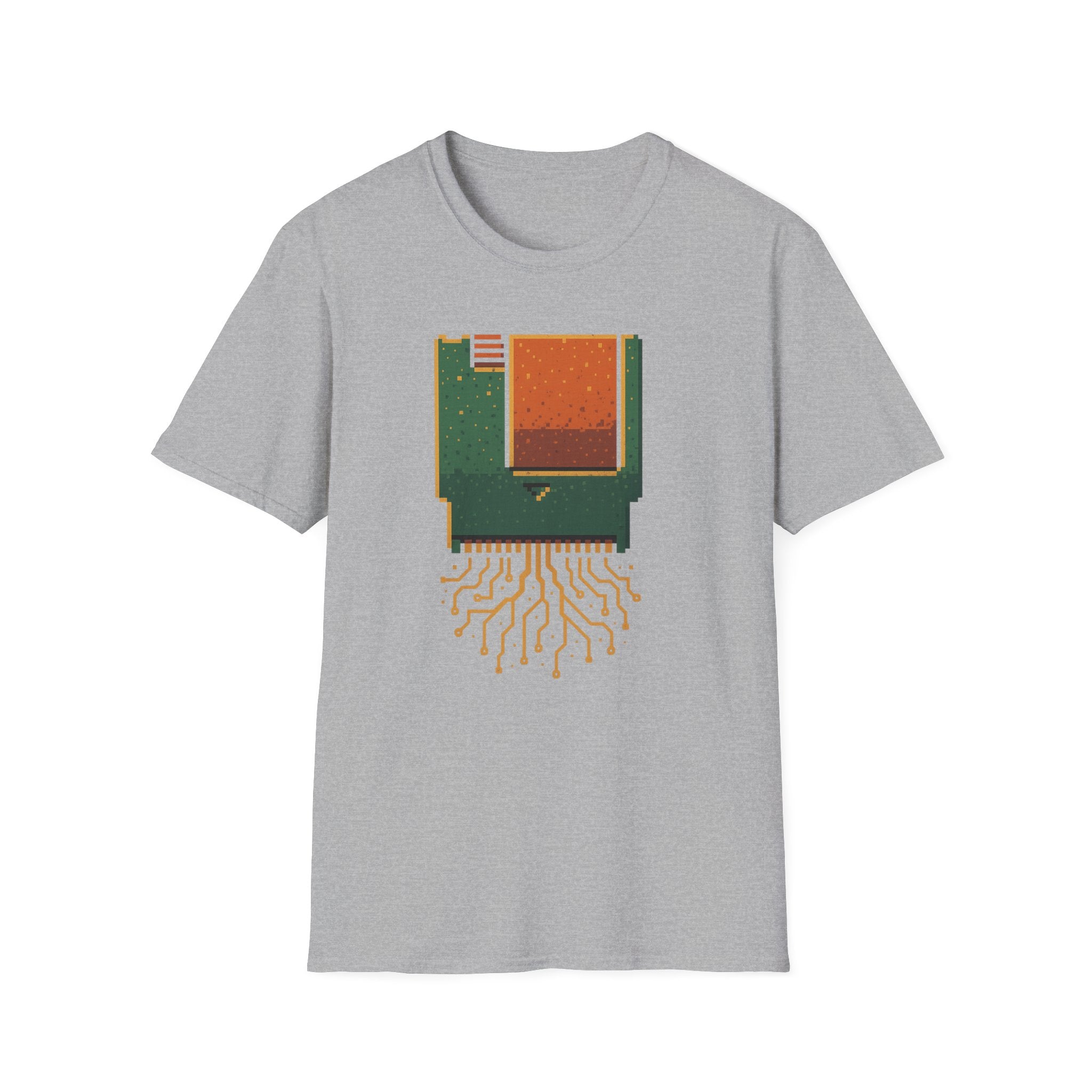 Vintage Tech Graphic Unisex T-Shirt, Retro Style Tee, Gift for Geeks, Computer Lovers, Tech Enthusiasts, Everyday Wear